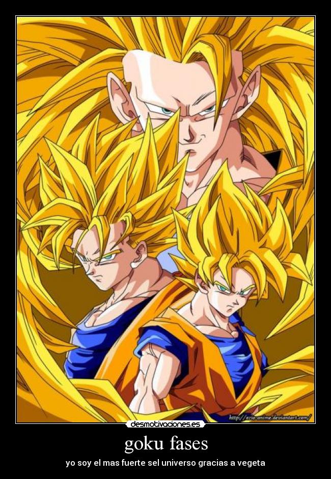 GOKU SUS FASES goku sus fases: