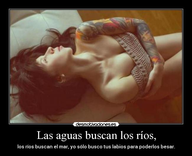 Las aguas buscan los ríos, - 