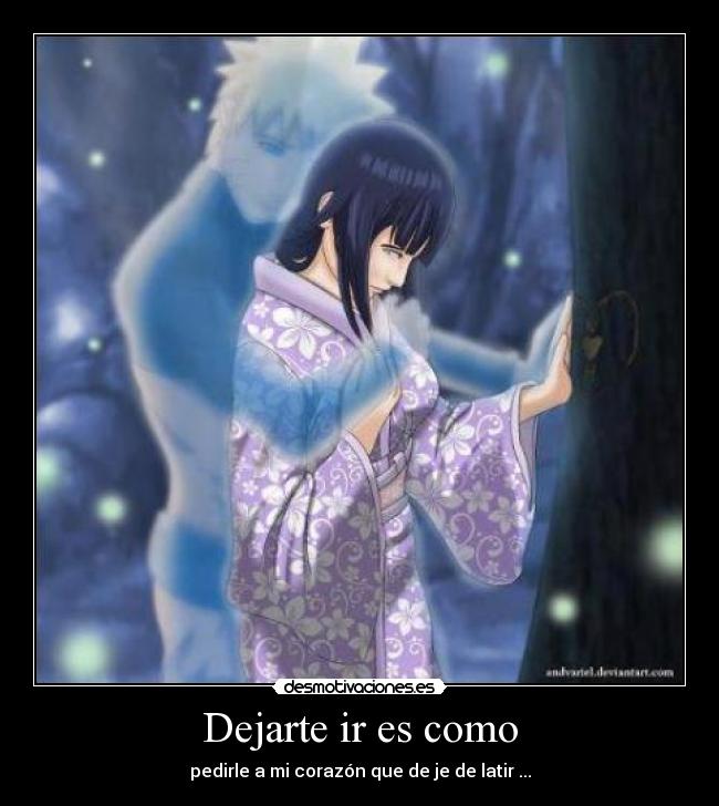 Dejarte ir es como - 