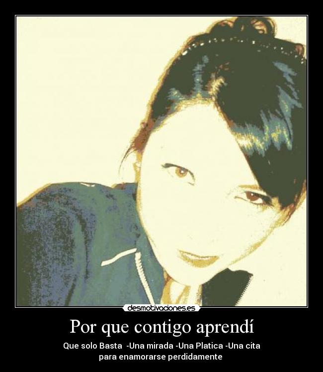 Por que contigo aprendí -