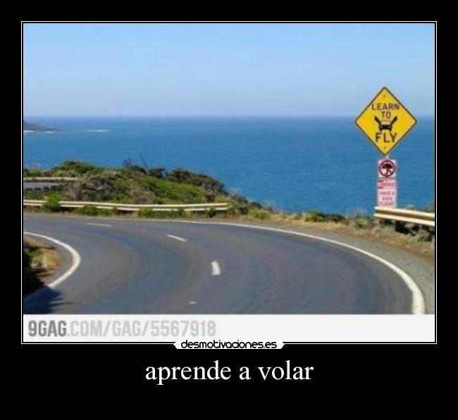 aprende a volar -