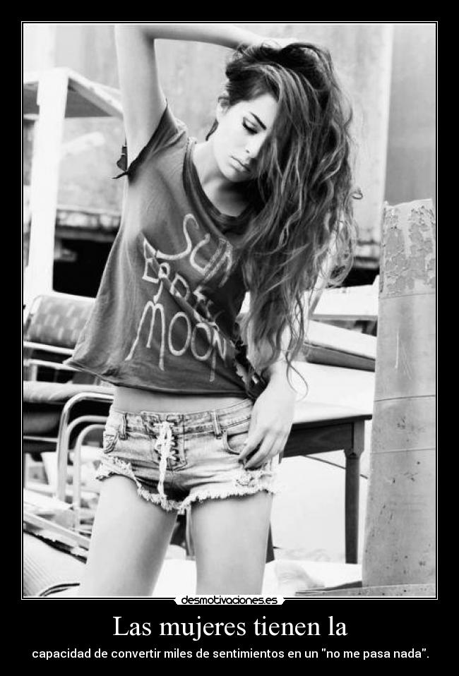 Las mujeres tienen la -