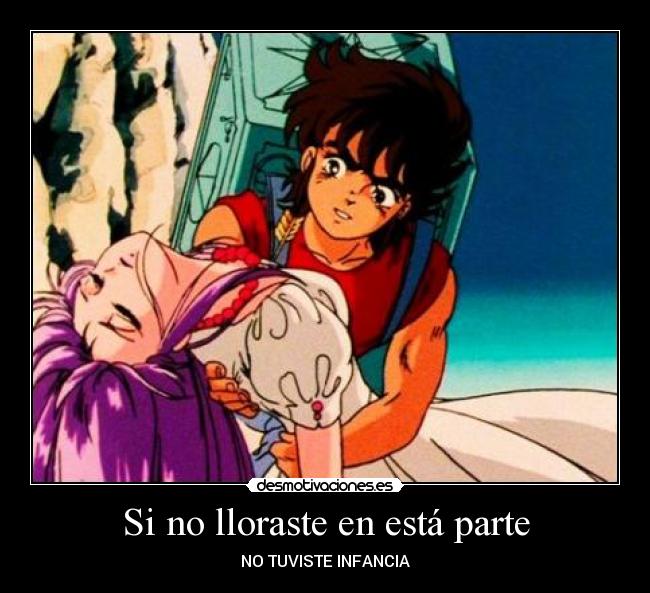 Si no lloraste en está parte -