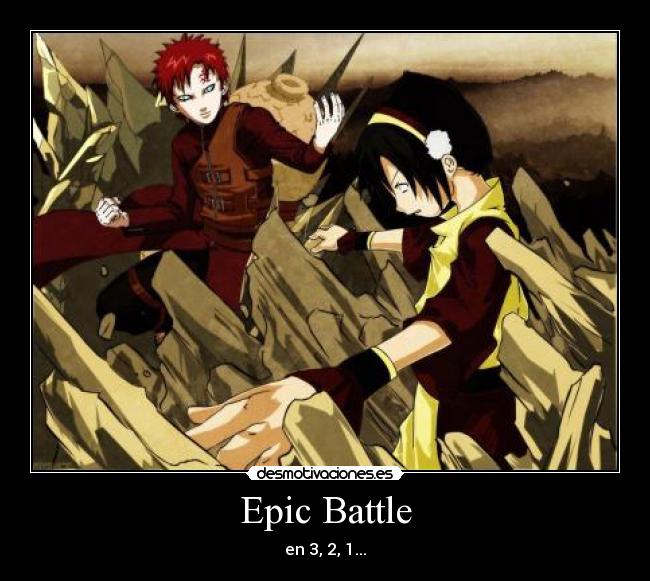 Epic Battle - en 3, 2, 1...