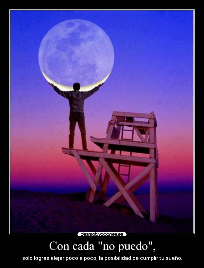 Con cada no puedo, - 