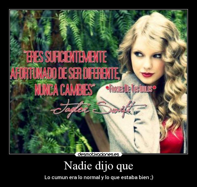 carteles taylor swift desmotivaciones