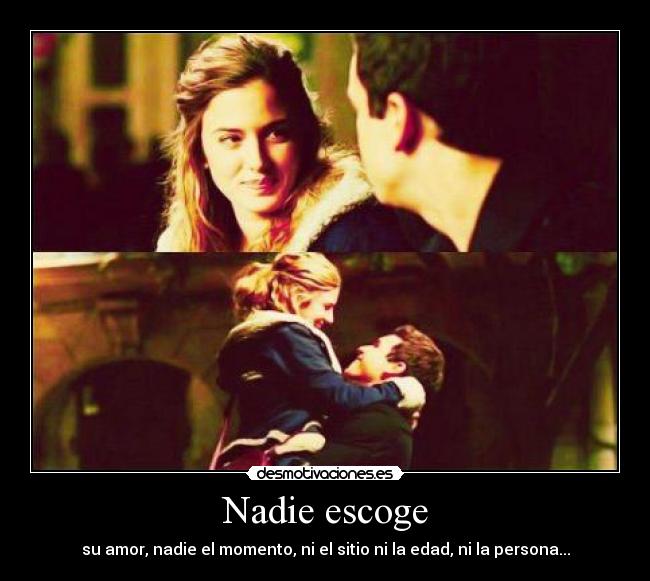 Nadie escoge -