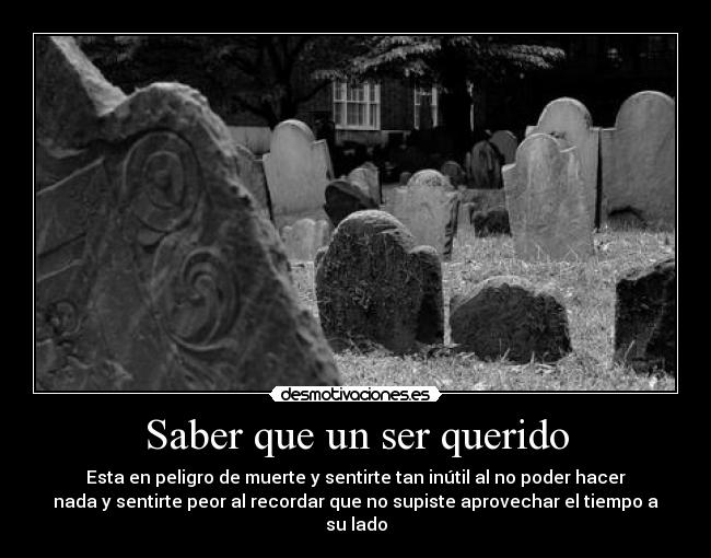 carteles seres queridos desmotivaciones