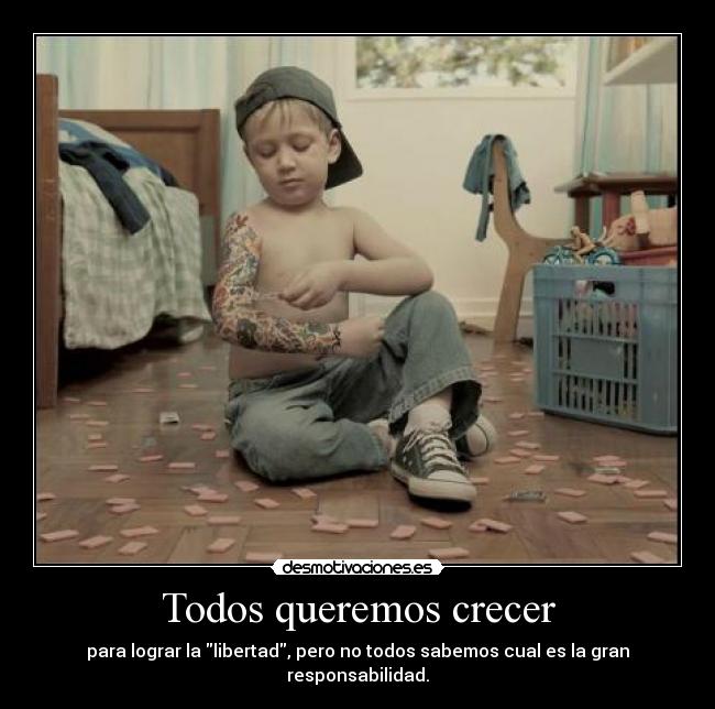 Todos queremos crecer -