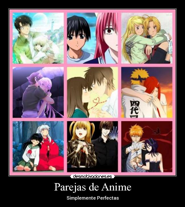Parejas de Anime -