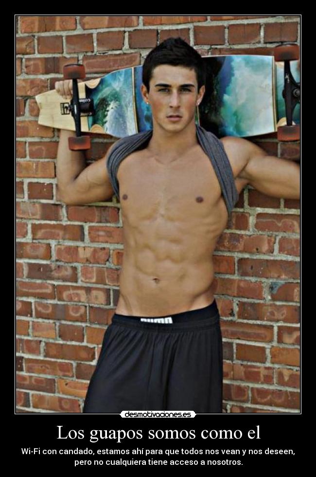 carteles wifi chico guapo desmotivaciones