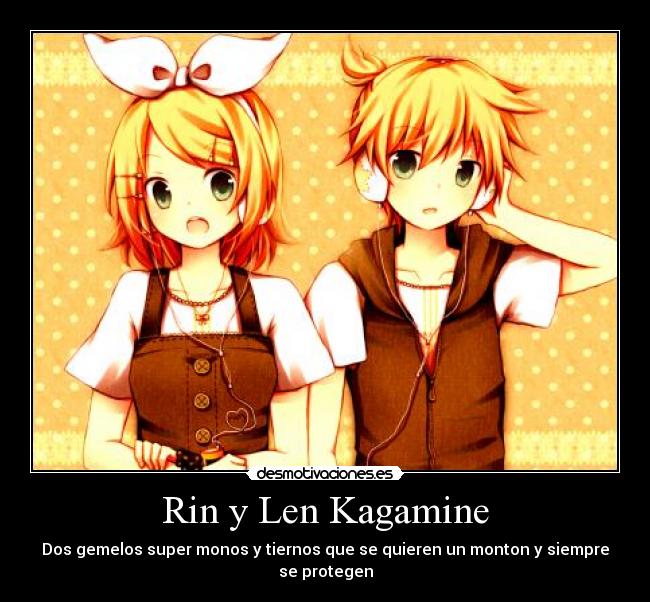 Rin y Len Kagamine -