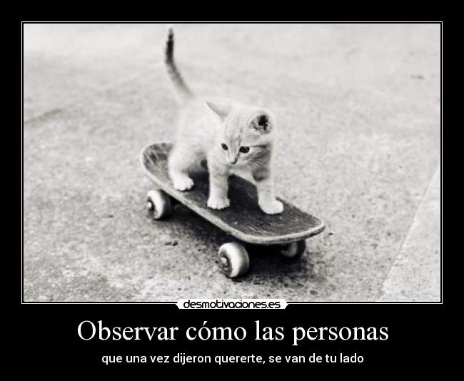 Observar cómo las personas - 