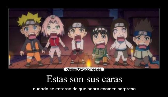 Estas son sus caras -