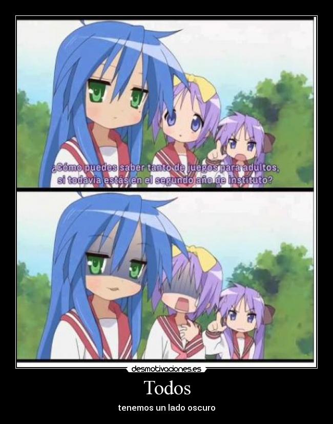 Todos - tenemos un lado oscuro