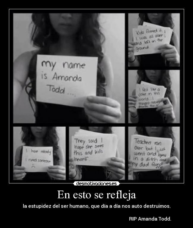 En esto se refleja -