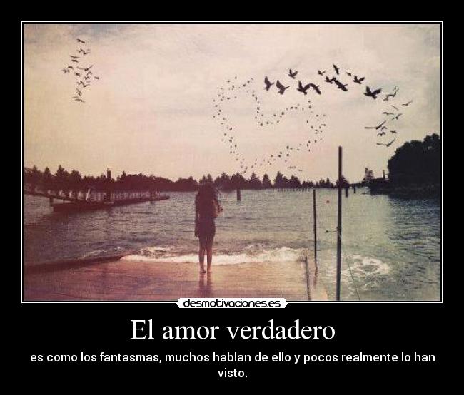El amor verdadero -