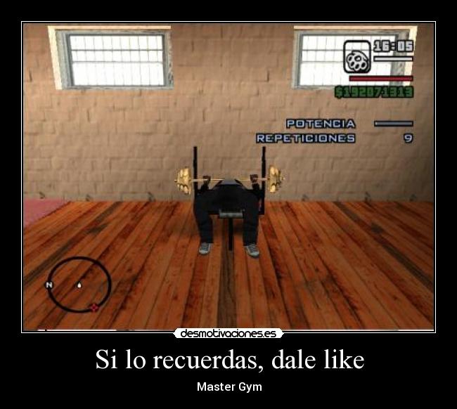 Si lo recuerdas, dale like - Master Gym