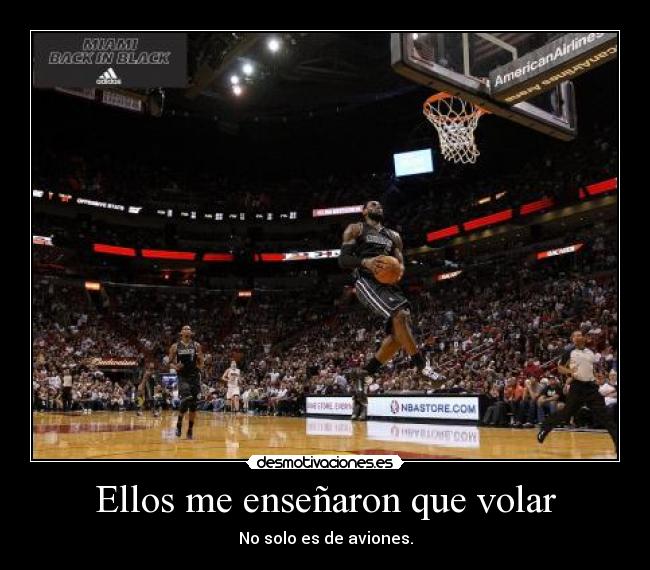 Ellos me enseñaron que volar - 