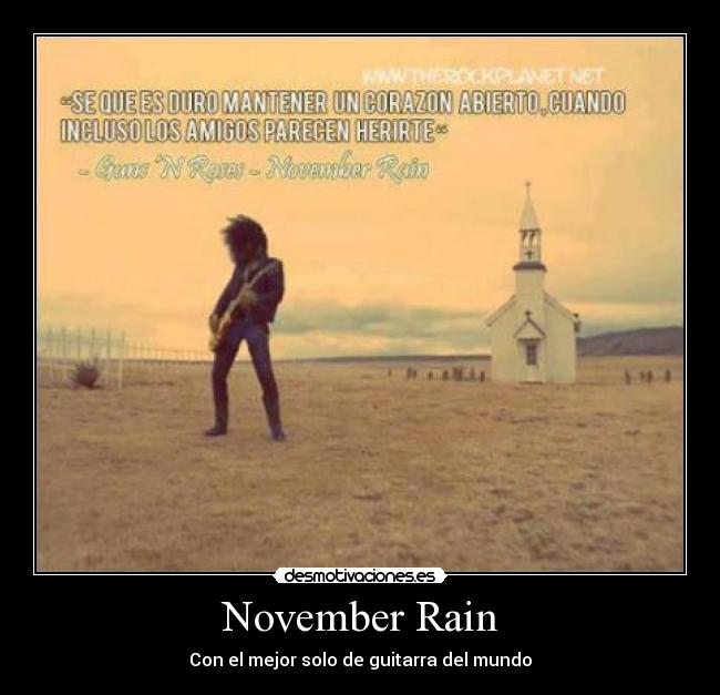 November Rain -