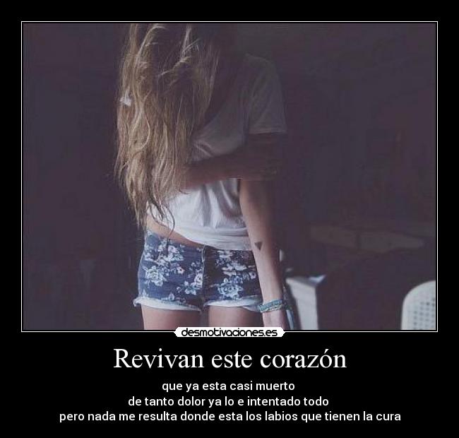 Revivan este corazón -