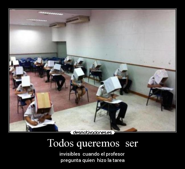 Todos queremos  ser - 