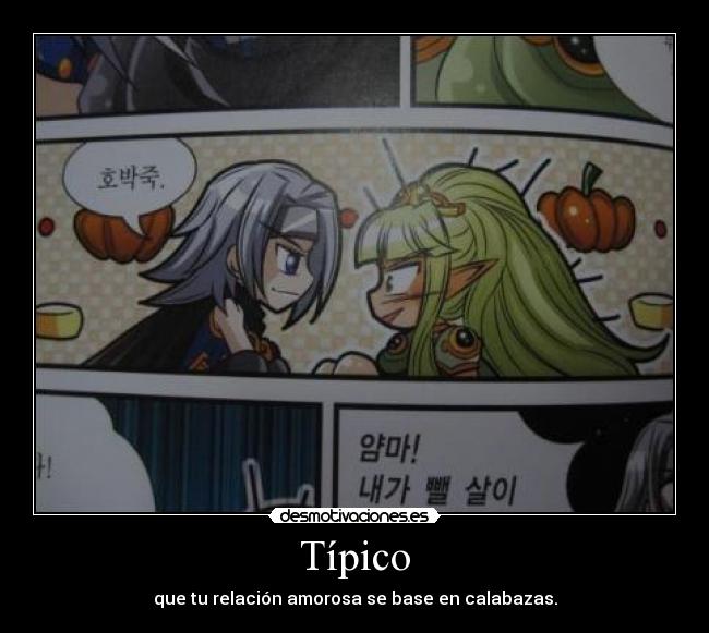 carteles klanotaku harukaze manwha grand chase mmorpg estilo anime lire eruel lass isolet calabazas desmotivaciones