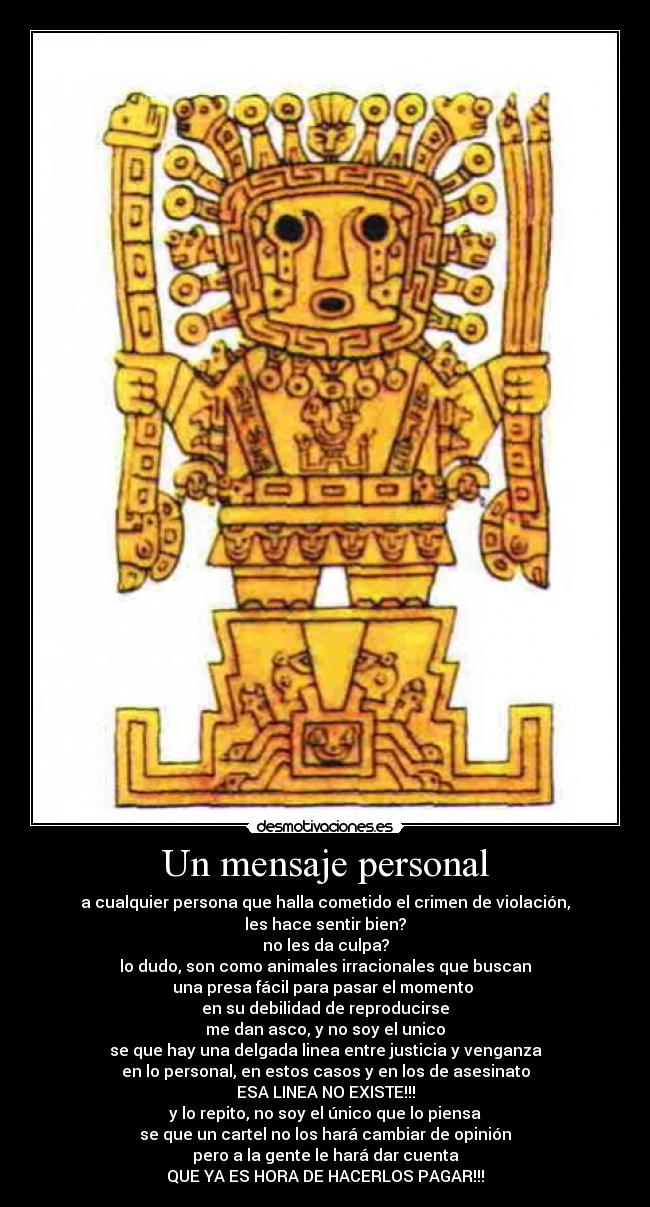 Un mensaje personal - 