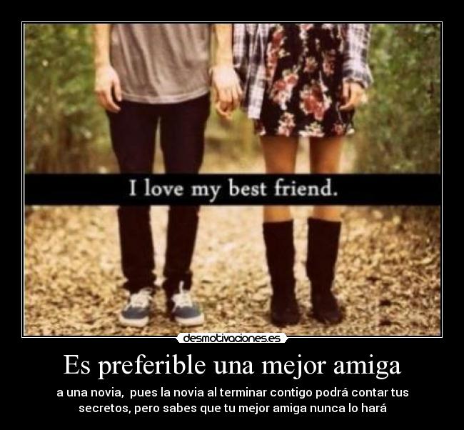 carteles mejor amiga desmotivaciones