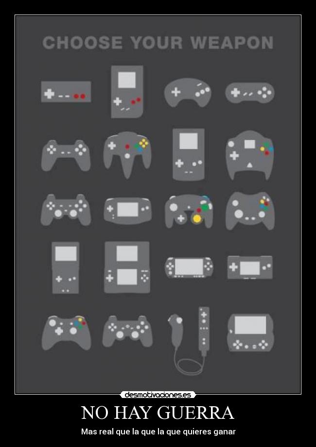 NO HAY GUERRA - Mas real que la que la que quieres ganar