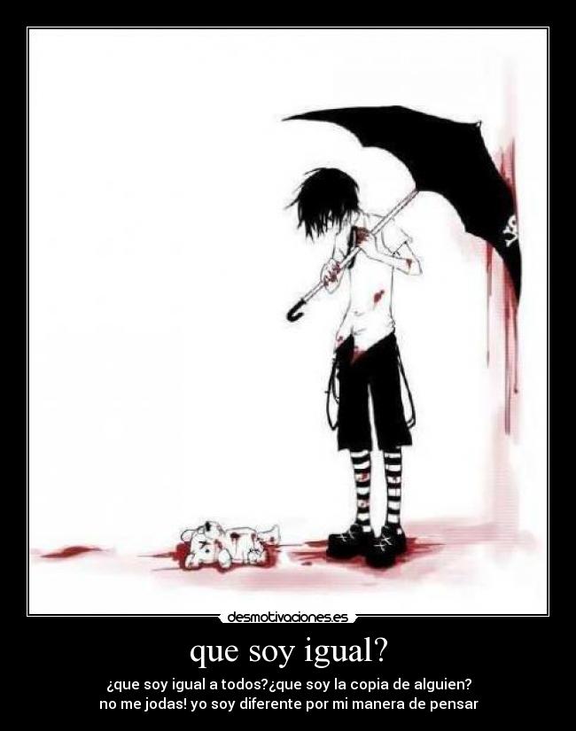que soy igual? - 