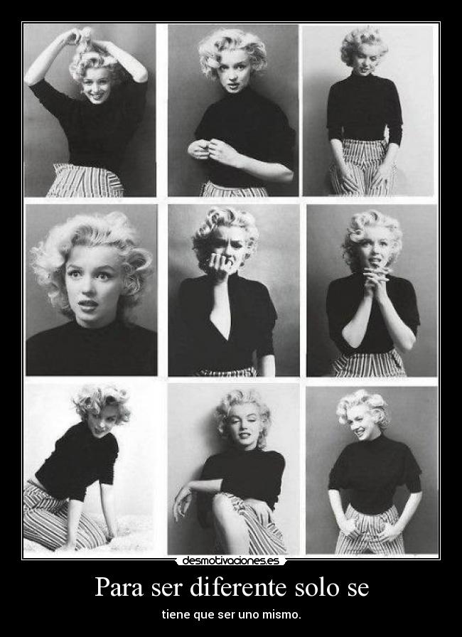 Para ser diferente solo se -