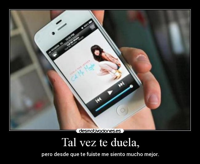 carteles silvia289 pero desde que fuiste siento mucho mejor duela desmotivaciones