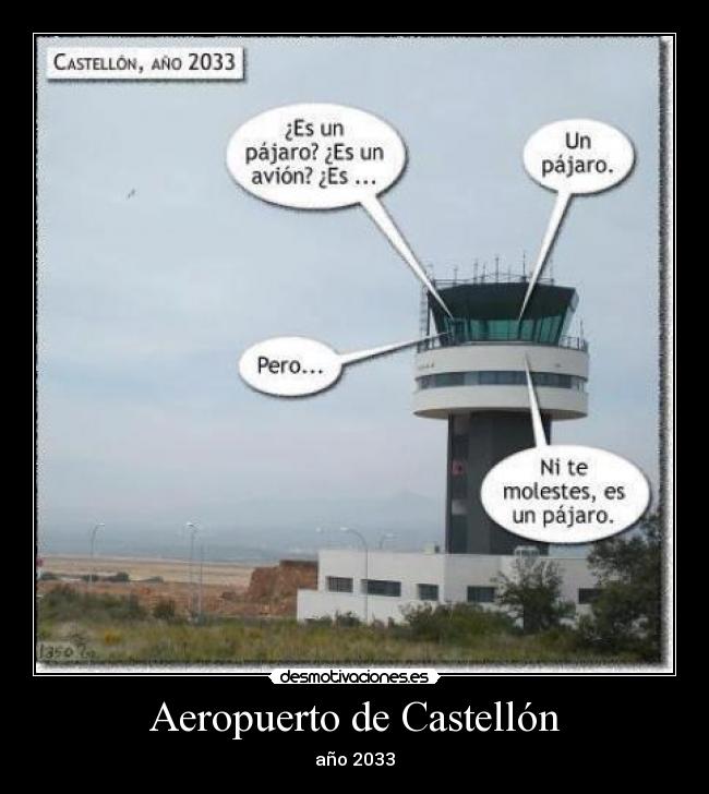 Aeropuerto de Castellón - año 2033