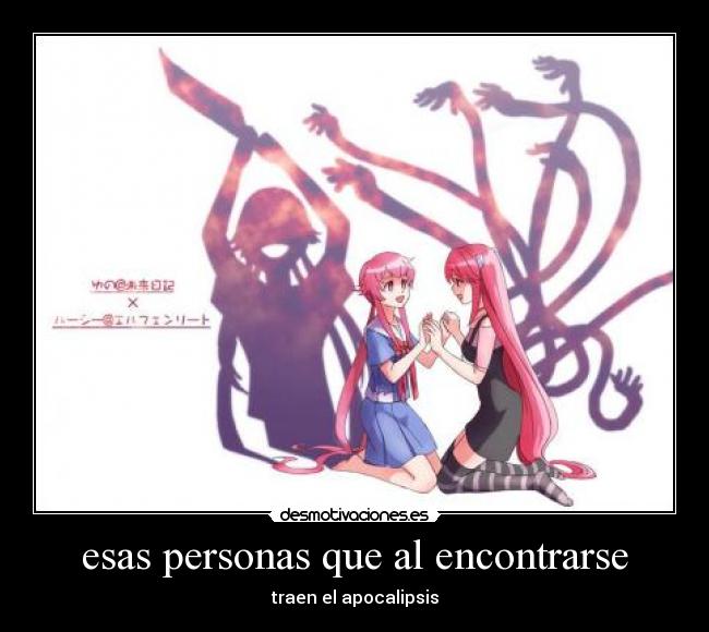 esas personas que al encontrarse -