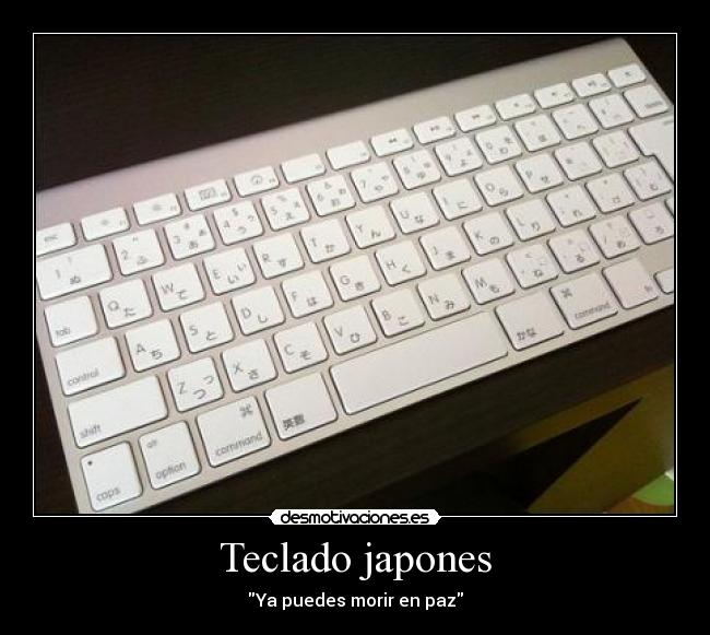 Teclado japones -