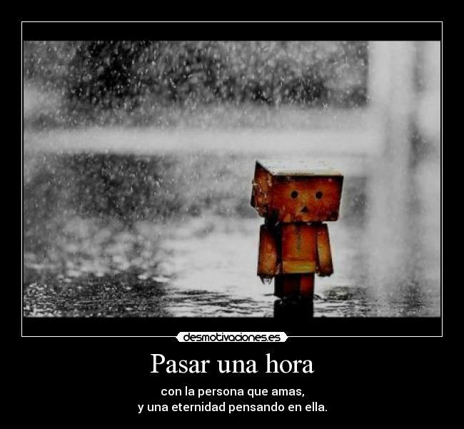 Pasar una hora -