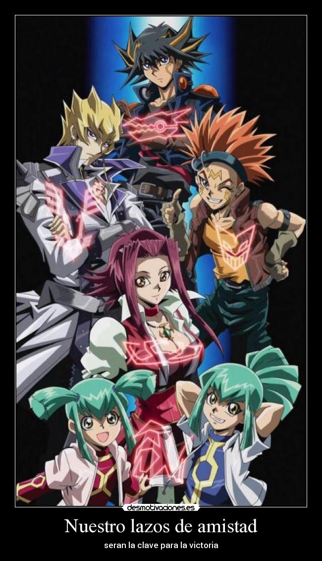 Nuestro lazos de amistad - seran la clave para la victoria