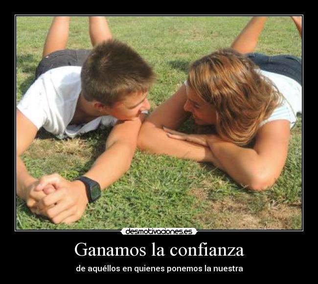 carteles confianza sarasancho desmotivaciones