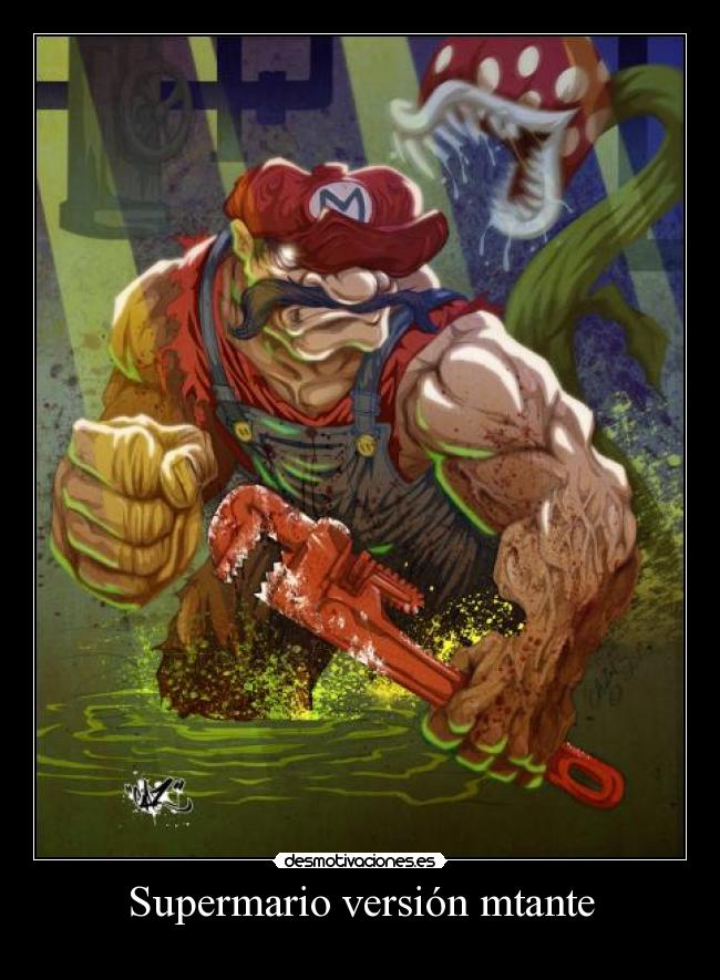 Supermario versión mtante - 