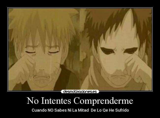 No Intentes Comprenderme -