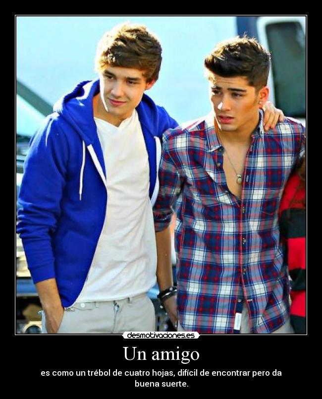 Un amigo -