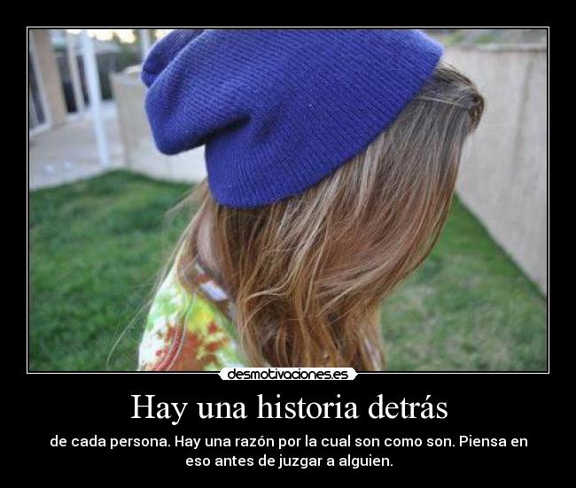 Hay una historia detrás - 
