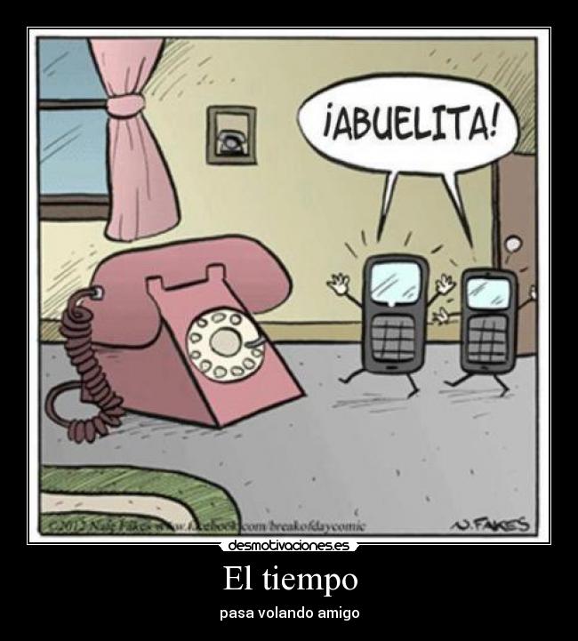 El tiempo - pasa volando amigo