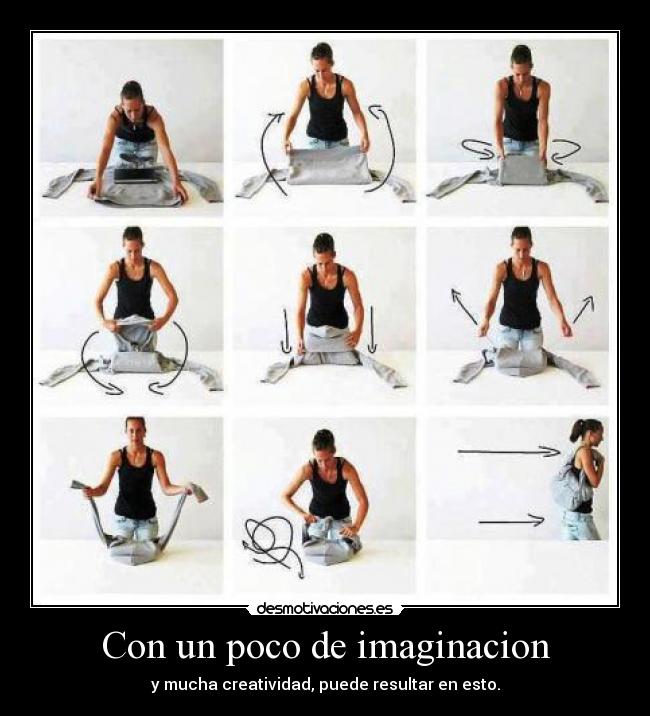 Con un poco de imaginacion - y mucha creatividad, puede resultar en esto.