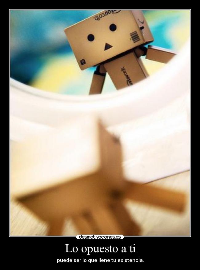 Lo opuesto a ti -