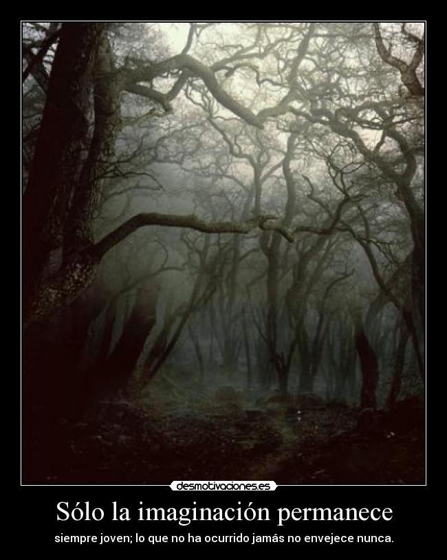 Sólo la imaginación permanece - 