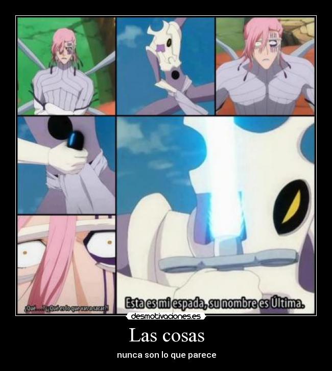 carteles bleach espada anime otaku desmotivaciones