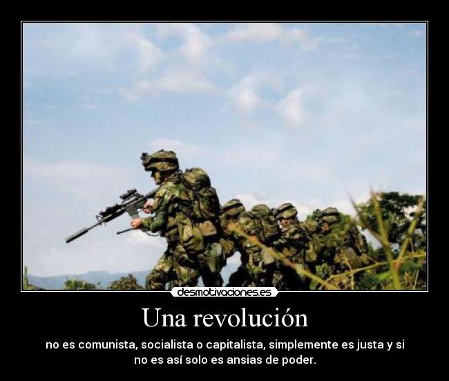 carteles revolucion desmotivaciones