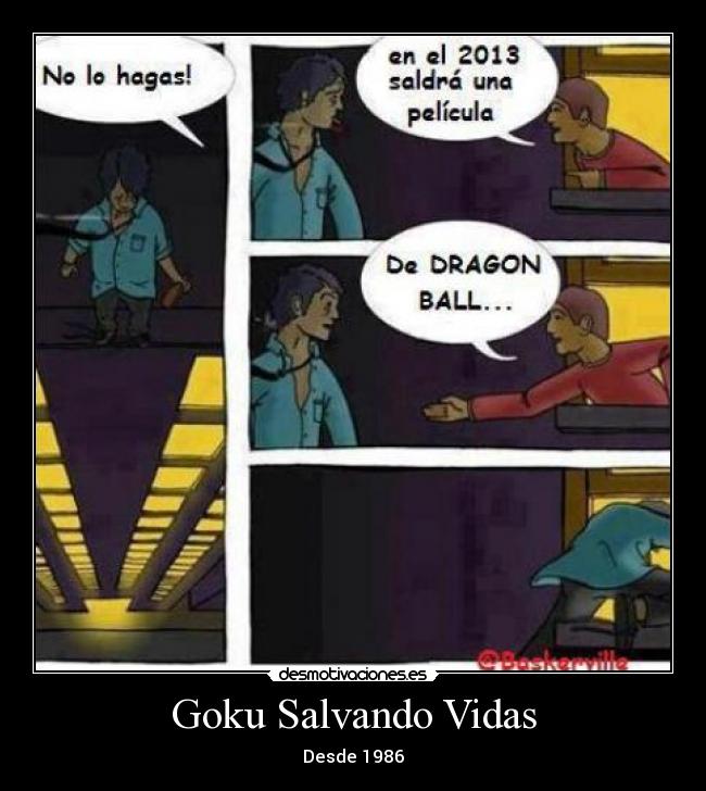 Goku Salvando Vidas -